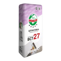 Anserglob BCT-27 шпаклівка цементна фініш (0,5-4 мм) сіра (20 кг)